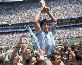 DIEGO MARADONA 8X10 PHOTO ARGENTINA SOCCER PICTURE  CELEBRATION - £3.94 GBP