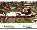 Kodak Del Mondo Fata Pavilion Antenna Vista Ny Nyc Unp 1964 Cromo Cartol... - £2.38 GBP