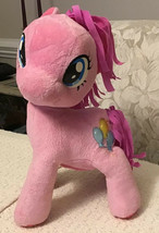 Hasbro My Little Pony PINKIE PIE 12&quot; Interactive Plush - Talks &amp; Lights Up, RARE - £13.99 GBP