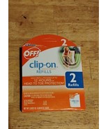 OFF! Clip-On Mosquito Repellent 2pk Refills - Keeps Mosquitoes Away 12 H... - $16.63