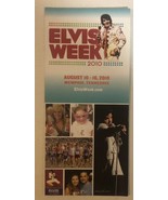 Elvis Week 2010 Travel Brochure Memphis Tennessee BR12 - $5.93