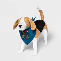 Holiday Family Sleep Separates Dog Bandana - Wondershop™ Black Joy - $12.86