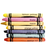 1988 Crayola Crayons Retired Colors Lot Of 7 Vintage Binney &amp; Smith F9 - $34.82 CAD