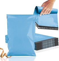1000 Pack Blue Flat Poly Mailers 9x12 Plastic Shipping Bags 2.0 mil /w Self-Seal - £59.24 GBP
