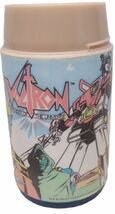 Vintage 1984  Aladdin VOLTRON DEFENDER OF THE UNIVERSE Thermos -  No Lid... - $20.44 CAD