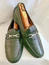 Johnston &amp; Murphy Men&#39;s Sheepskin Loafer Black Casual Dress Shoes 10.5 M - £55.87 GBP