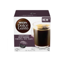 NESCAFÉ Dolce Gusto Americano Rich Aroma Capsule Coffee 8g * 16ea - $28.97