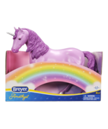 Breyer Amethyst Pony Unicorn Horse Figure 2021 Sky Purple Paddlock Pals - $349.50 MXN