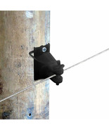 Patriot - Wood Post Pinlock Insulator - Black - $147.76 MXN