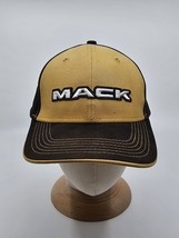 Mack Trucks Black Tan Hat Cap Officially Licensed Mack - £19.74 GBP