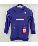 NWT The North Face Girls Tekno Pullover Hoodie Deep Blue Size S - £33.26 GBP