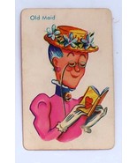 Vtg E.E Fairchild Rochester NY Old Maid Replacement Card &quot;Old Maid&quot; - $94.77 MXN