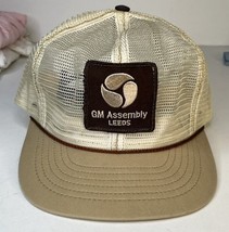 GM Assembly Leeds Trucker Hat Mesh Back Swingster SnapBack - $14.68