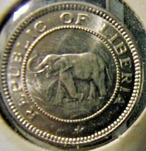 1941 Liberia-1/2 Cent-Uncirculated - £59.35 GBP