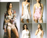 Vogue V8888 Misses 14 to 20 Robe, Slip, Camisole and Panties UNCUT Pattern - £15.92 GBP