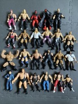 WWE WWF WCW Wrestling Action Figures VTG Lot Of 22 Sting Macho Man Stone... - $96.74