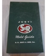 COLLECTIBLE H.D. JUSTI AND SON, INC. SR TEETH MOLD GUIDE GREEN METAL BOX - €22,62 EUR