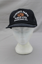 Vintage Corduroy Trucker Hat - Eldon&#39;s Farm Fuels UFA - Adult Snapback - £31.10 GBP