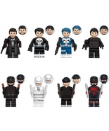 8pcs Marvel The Punisher and Daredevil Minifigures Minifigs Toy Gift - $367.32 MXN