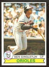 Baltimore Orioles Ken Singleton 1979 Topps # 615 Nr Mt Soc - £0.58 GBP