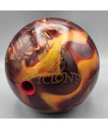 Ebonite Cyclone Orange Red Fireball Gold Lava Swirl Bowling Ball USBC 15... - $570.90 MXN