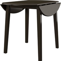 Round Drop Leaf Table For Dining Room In Dark Brown By Signature Design By - £88.90 GBP