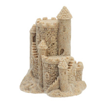 Sand Castle Figurine 015 3.38&quot; Tall Beach Wedding Decor Centerpiece Collectible - £11.00 GBP