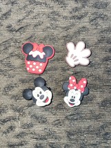 Jibbitz Disney Crocs - Mickey Mouse Minnie Glove Set of 4 - $12.00