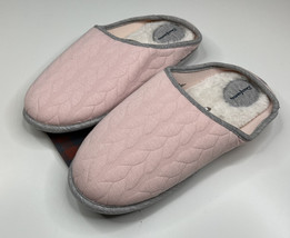 Dearfoams New (dirty) Women’s XL pink slip-on step-foam lined slipper clogs - £8.29 GBP