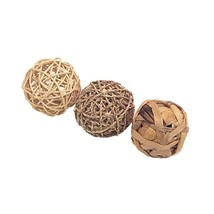 Rosewood Boredom Breaker Small Animal Activity Toy Trio of Fun Balls, Me... - $10.00