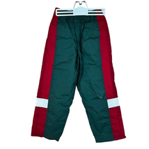 Kids Windbreaker Pants Boys Girls S/8 Green Red Side Lined Elastic Waist... - £15.94 GBP