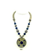 Nepal Tibetan Bib Necklace Lapis lazuli Nepalese Ethnic Handmade Jewelry... - £38.32 GBP