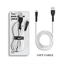 10Ft Long Premium Fast Usb Cord Cable For Att Zte Trek 2 Trek2 Hd K88 Tablet - £14.95 GBP