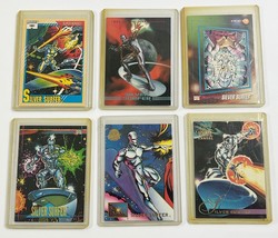 LOT OF 6 Marvel Cards Silver Surfer Collective Trading Cards (SEE PHOTOS) - £15.48 GBP