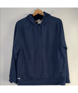 Russell Athletic Blue Hooded Sweatshirt Relaxed Fit - $16.12 CAD