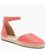 Eileen Fisher Lala Espadrille Leather Flat Closed Toe Sandal, Size 8, Pi... - $113.82 CAD