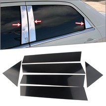 6pcs Car Door Trim Cover Kit Black Pillar Posts For Chrer 300/300C 2005-2010 &amp; F - £76.35 GBP