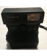 Polaroid One Step Close Up Instant Camera With Strap 600 Film Tested &amp; W... - $57.82