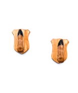 Taxidermy Deer Hoof Foot Feet Gun Rack on Oak Plaques Gunrack - $64.35