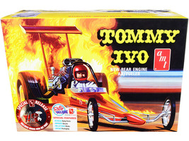 Skill 2 Model Kit Tommy Ivo Rear Engine Dragster 1/25 Scale Model AMT - £36.24 GBP