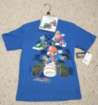 2010 Nintendo Mario Kart Ds T Shirt Youth Size 7 + Yoshi Pullback Racer Toy New! - £39.78 GBP