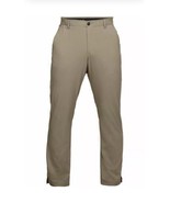 Under Armour Golf Men&#39;s Academy Beige 1309545 299 Straight Fit Pants 40x... - $48.90