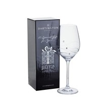 Dartington Crystal Glitz Single Wine Glass  - £48.69 GBP