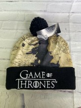 Game of Thrones Sublimated All Over Print Cuffed Pom Beanie Hat Cap Adul... - $24.25