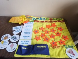 Cord hanging fabric reward board - $20.00