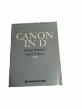 Canon In D sheet music Johann Pachelbel Organ setting by Hal H  Hopson 1... - £12.91 GBP
