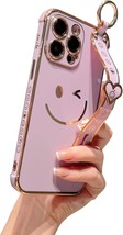 Compatible With iPhone 14 Pro Max Case for Women,Bling Glitter Plating (Purple) - £9.33 GBP