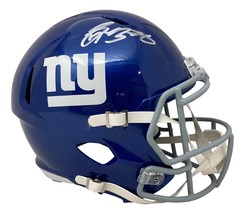 Saquon Barkley Full Autogramm New York Giants FS Replik Speed Helm PSA ITP - £305.20 GBP