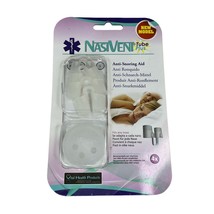 NasiVent Tube Plus Anti-Snoring Aid 4 Sizes New Model Storage Container New - £19.66 GBP