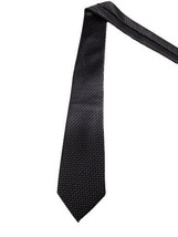 Alfani Alfatech Men&#39;s Slim Herringbone Tie Gray Silk Blend Necktie Neck Tie - £10.97 GBP